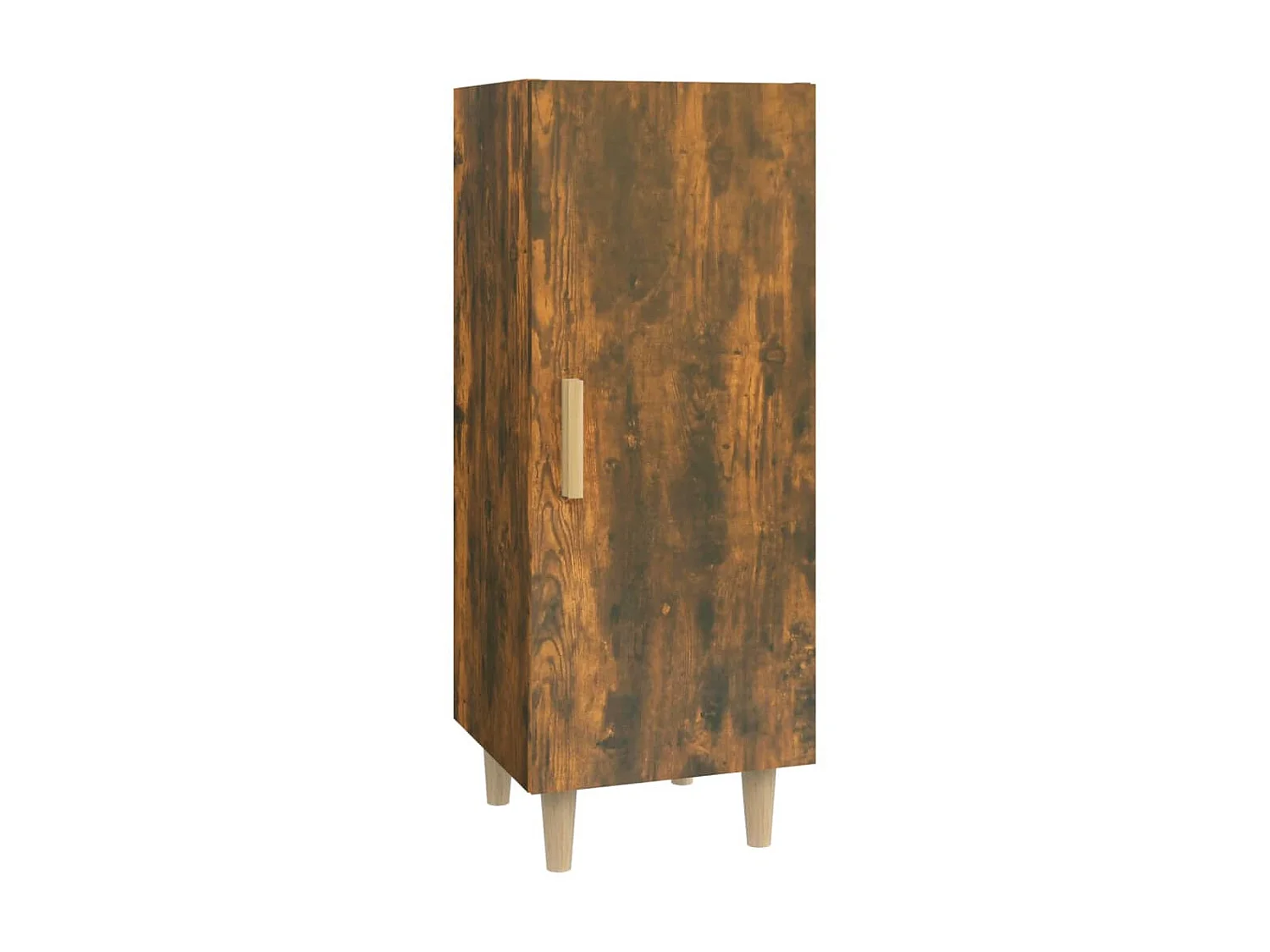 Sideboard Anrichte Räuchereiche 34,5x34x90 cm Holzwerkstoff -RM34688