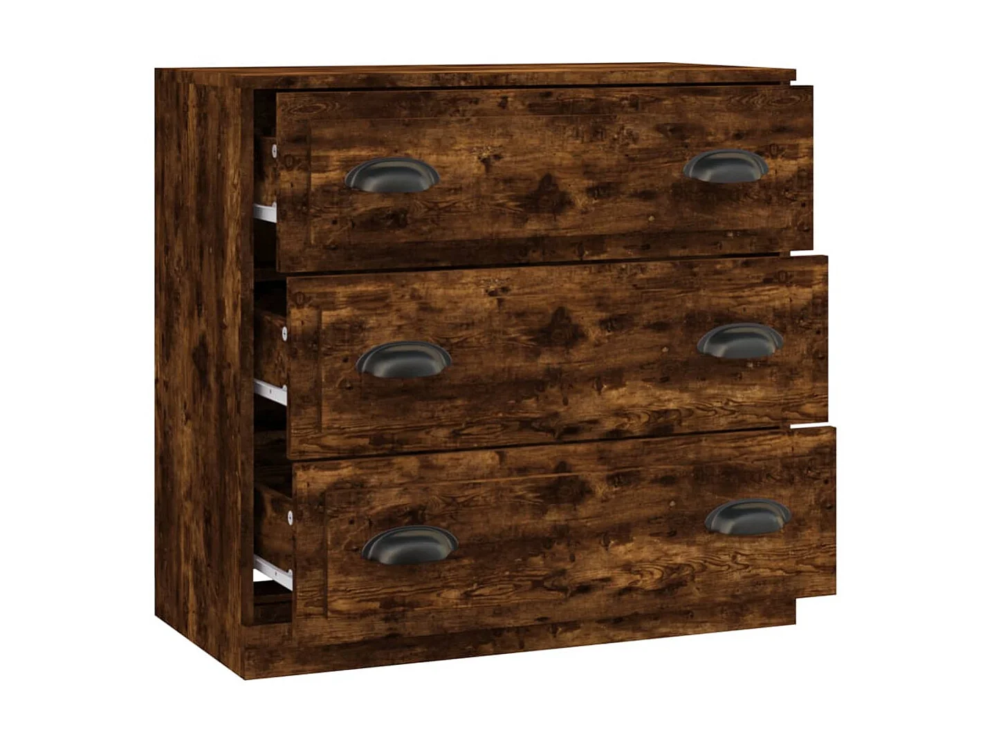 Sideboard Anrichte Räuchereiche 70x35,5x67,5 cm Holzwerkstoff -RM16298