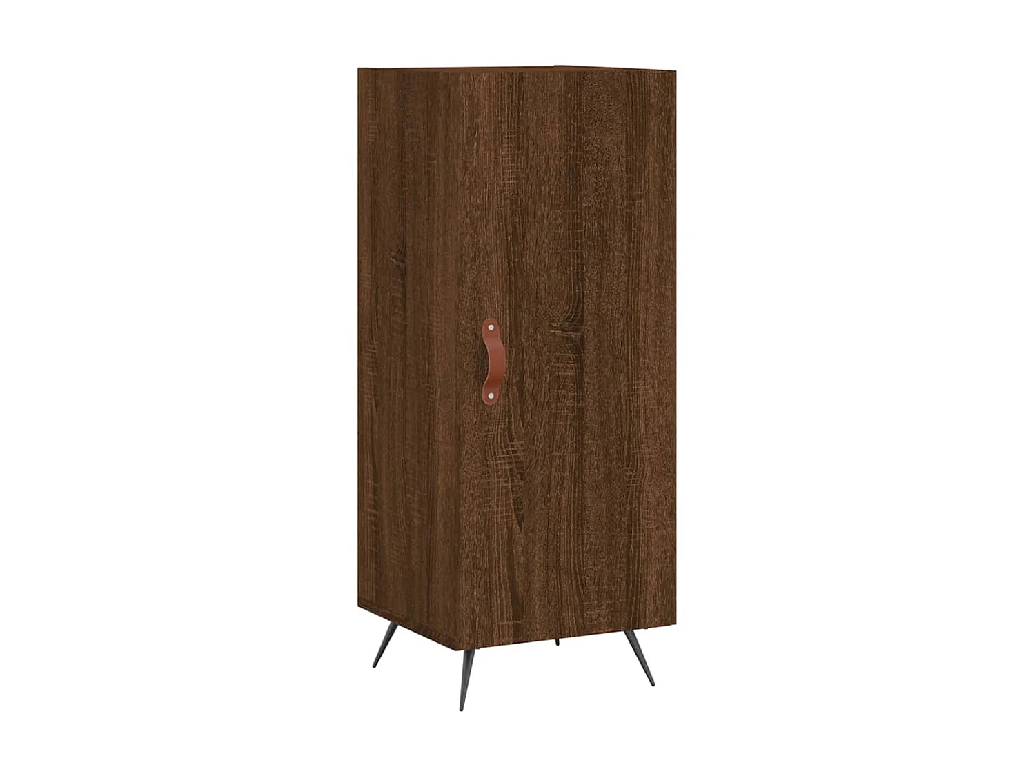 Sideboard Lowboard - Braun Eichen-Optik 34,5x34x90 cm Holzwerkstoff -RM91489