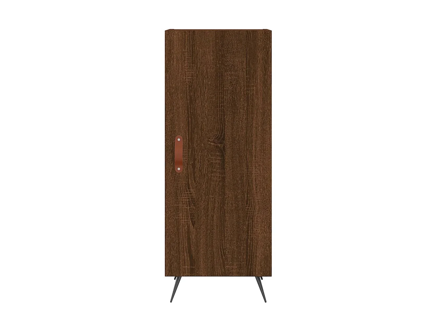 Sideboard Lowboard - Braun Eichen-Optik 34,5x34x90 cm Holzwerkstoff -RM91489