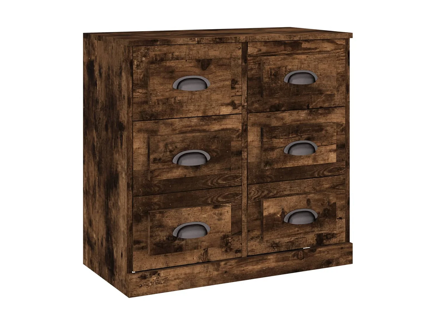 Sideboard Anrichte Räuchereiche 70x35,5x67,5 cm Holzwerkstoff -RM84832