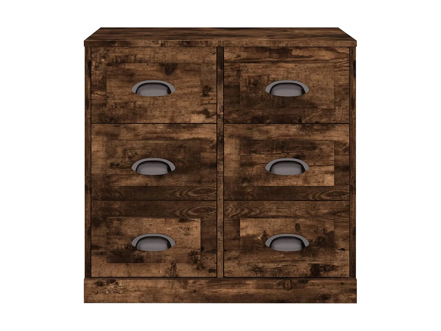 Sideboard Anrichte Räuchereiche 70x35,5x67,5 cm Holzwerkstoff -RM84832