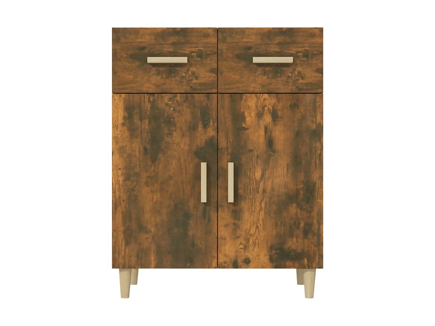 Sideboard Anrichte Räuchereiche 69,5x34x89 cm Holzwerkstoff -RM67525