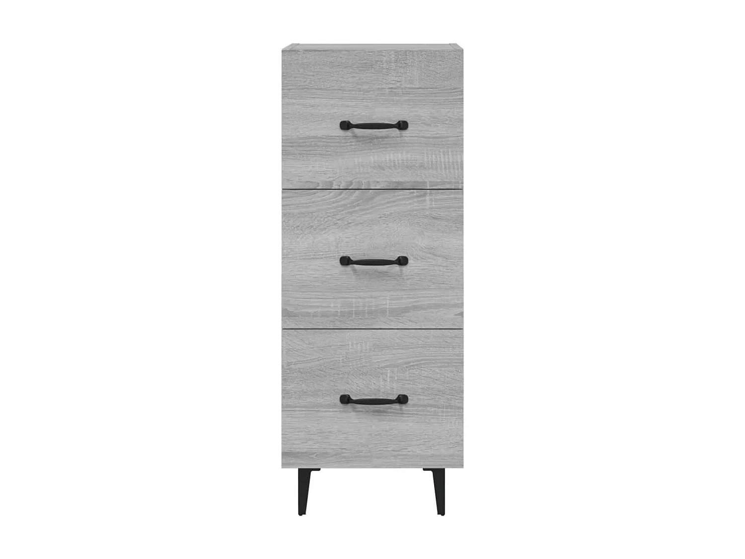 Sideboard Grau Sonoma - Lowboard 34,5x34x90 cm Holzwerkstoff -RM22267
