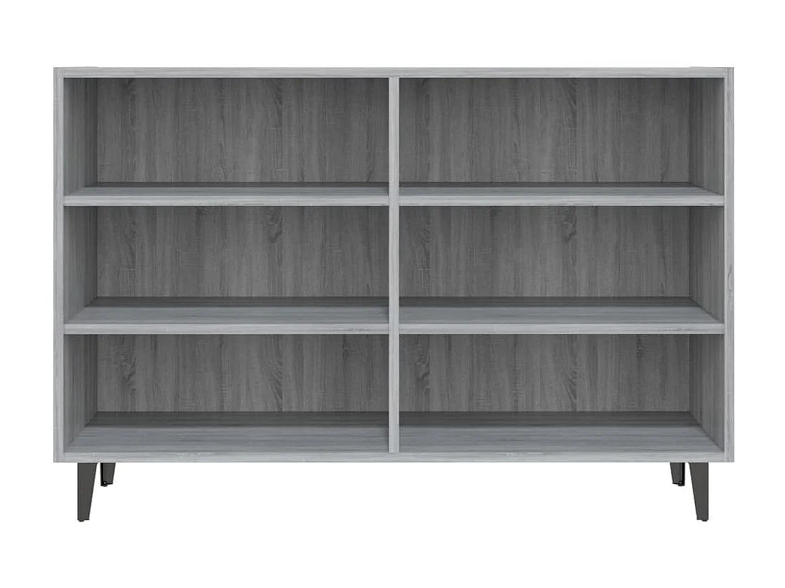Sideboard Grau Sonoma - Lowboard 103,5x35x70 cm Holzwerkstoff -RM12254