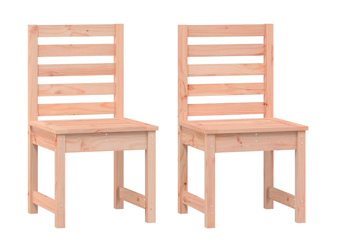 Cadeiras de jardim 2 pcs 50x48x91,5 cm madeira douglas maciça PT492211
