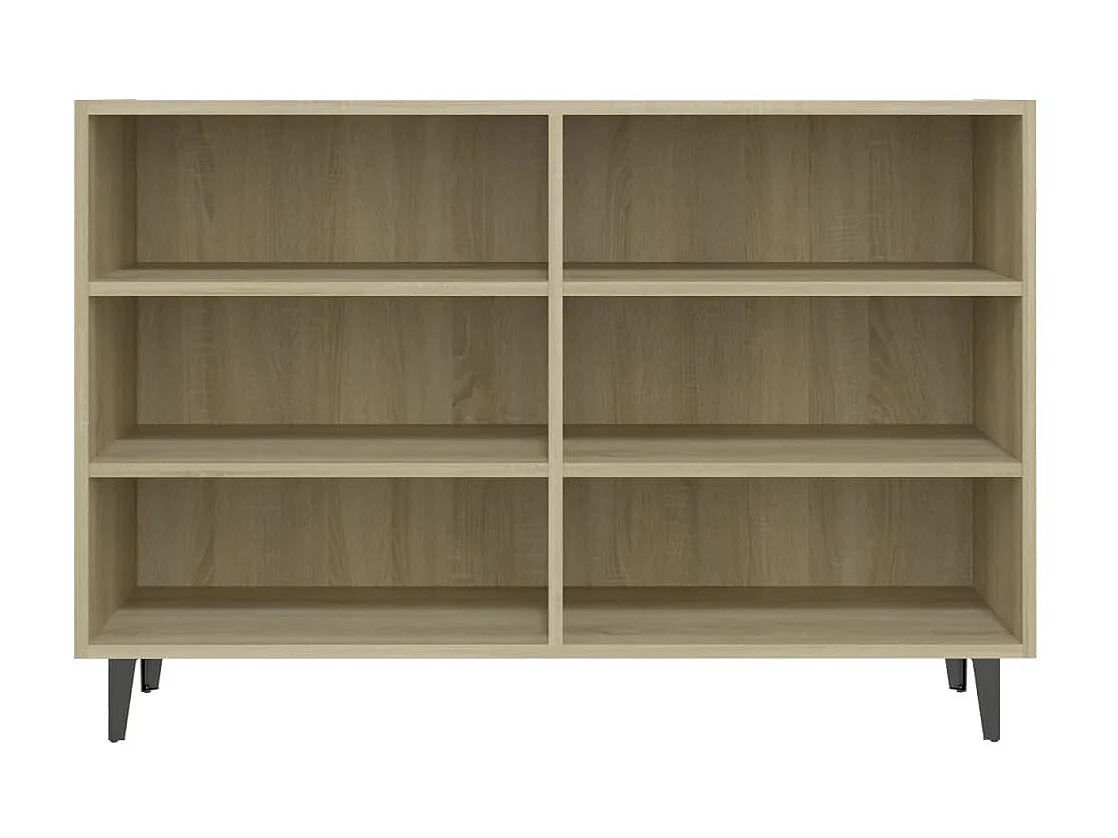 Sideboard Anrichte Sonoma-Eiche 103,5x35x70 cm Holzwerkstoff -RM95517