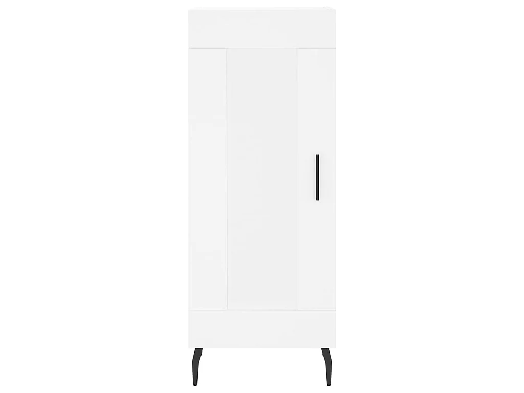 Sideboard Weiß Anrichte 34,5x34x90 cm Holzwerkstoff -RM30161