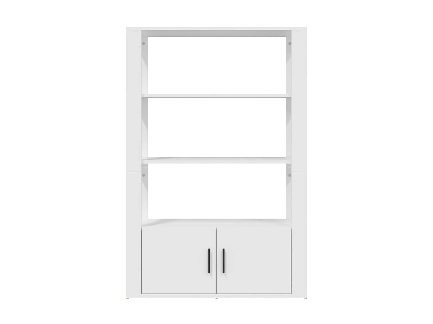 Sideboard Weiß Anrichte 80x30x119,5 cm Holzwerkstoff -RM92926