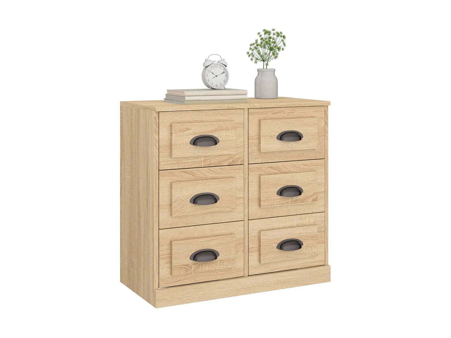 Sideboard Anrichte Sonoma-Eiche 70x35,5x67,5 cm Holzwerkstoff -RM75906