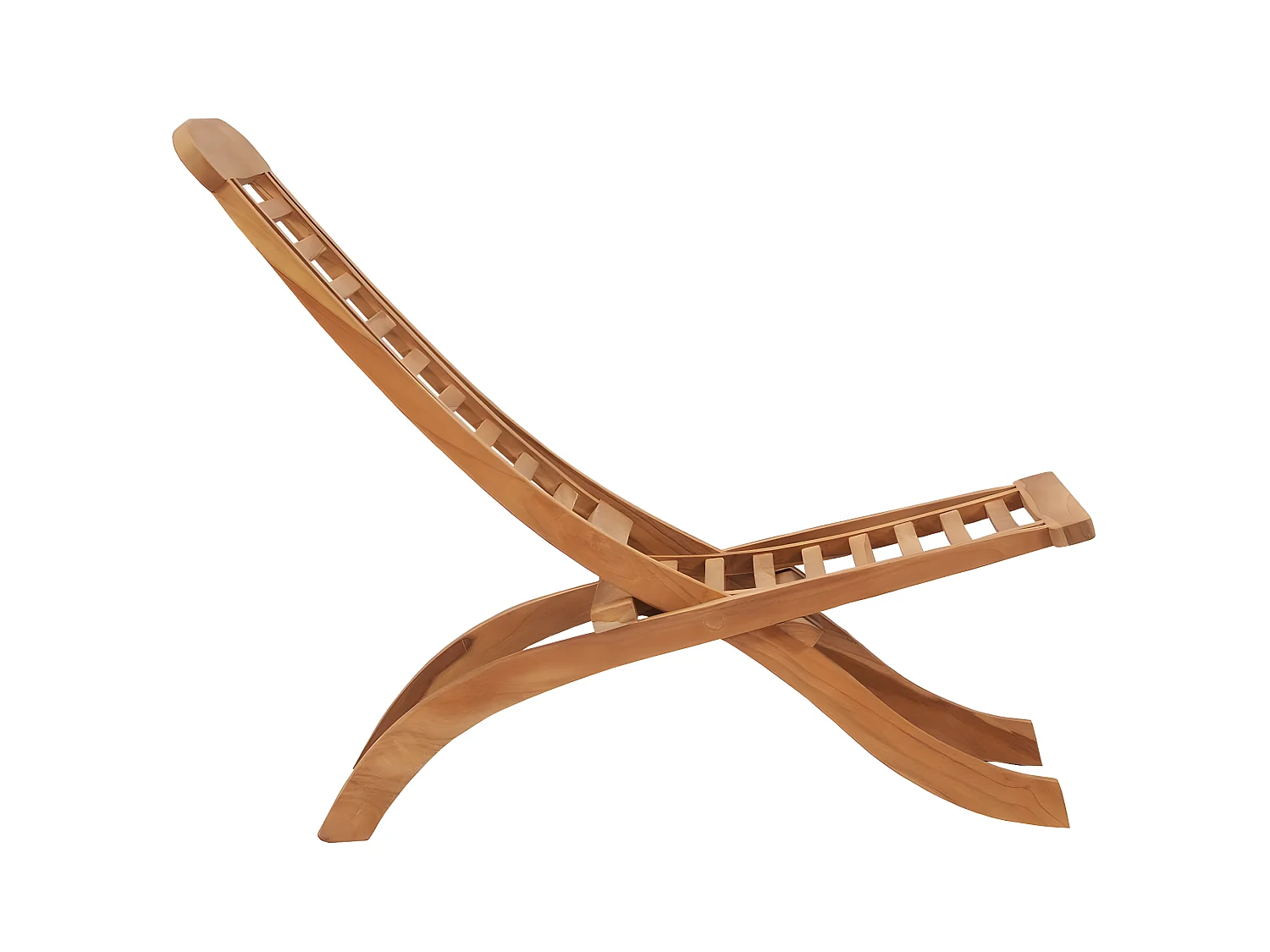 Chaise de jardin pliable 50x90x69 cm Bois de teck massif SEF94562