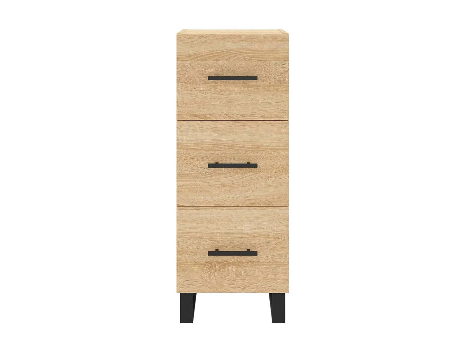 Sideboard Anrichte Sonoma-Eiche 34,5x34x90 cm Holzwerkstoff -RM28066