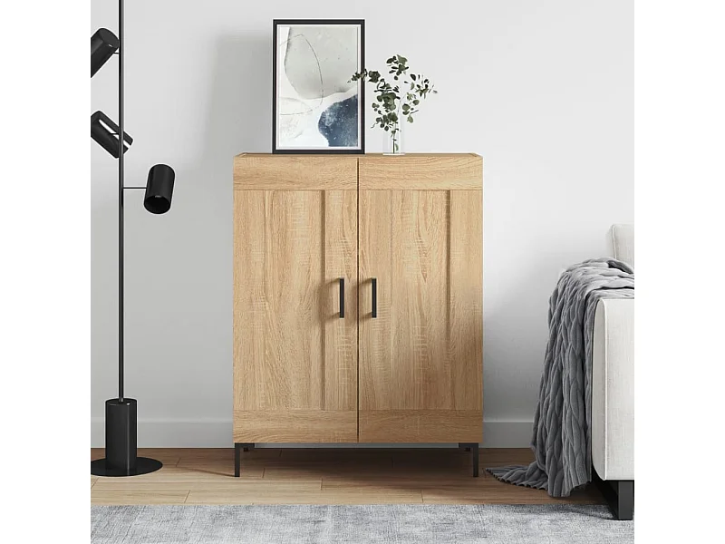 Sideboard Anrichte Sonoma-Eiche 69,5x34x90 cm Holzwerkstoff -RM27107