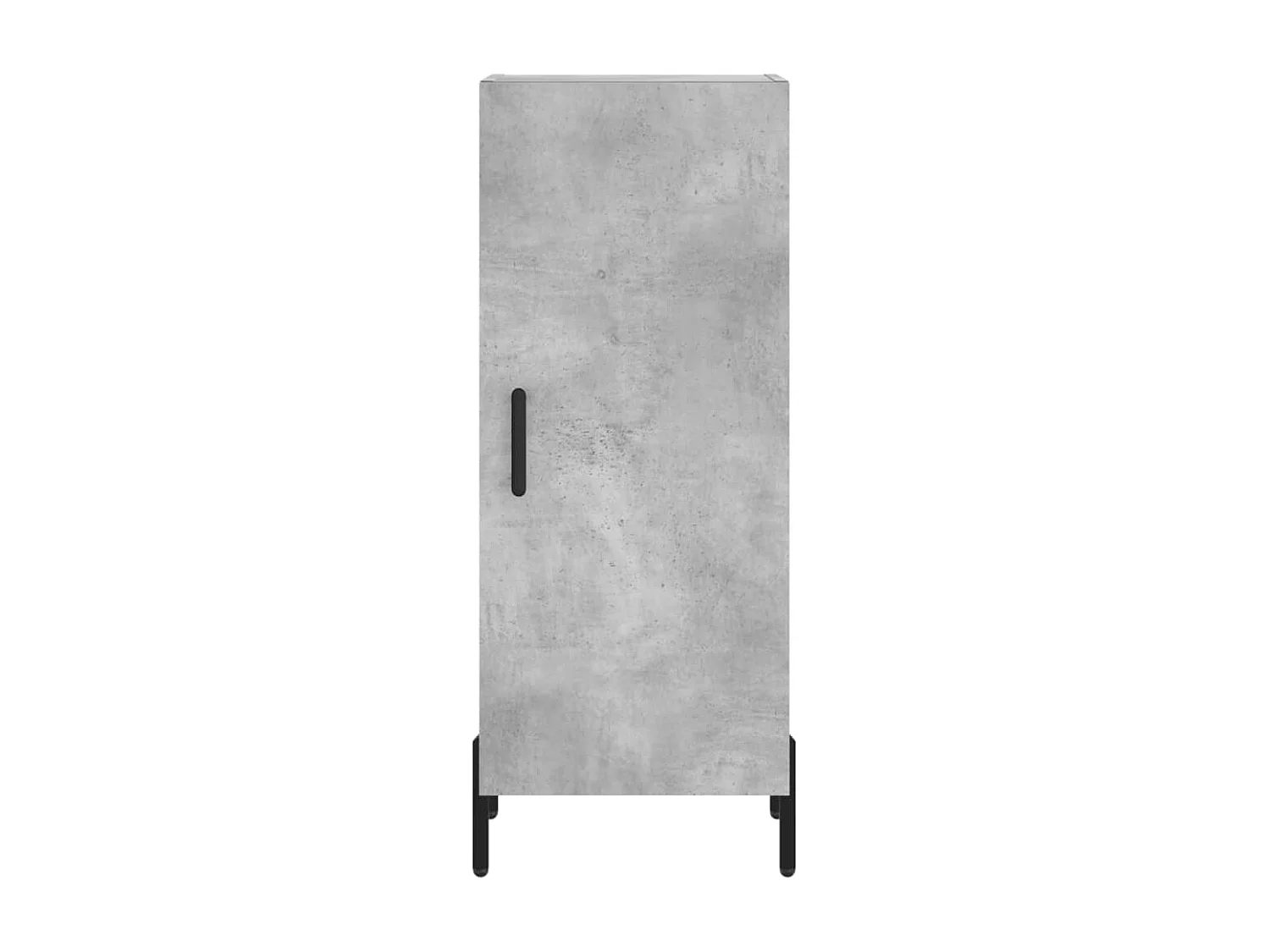 Sideboard Lowboard - Betongrau 34,5x34x90 cm Holzwerkstoff -RM69243