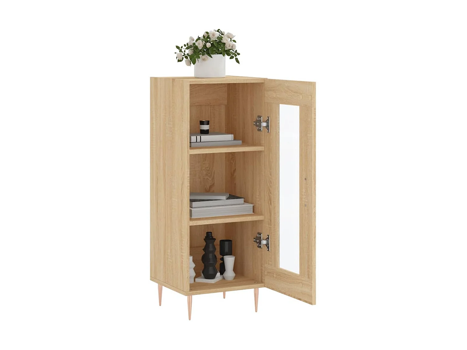 Sideboard Anrichte Sonoma-Eiche 34,5x34x90 cm Holzwerkstoff -RM29372