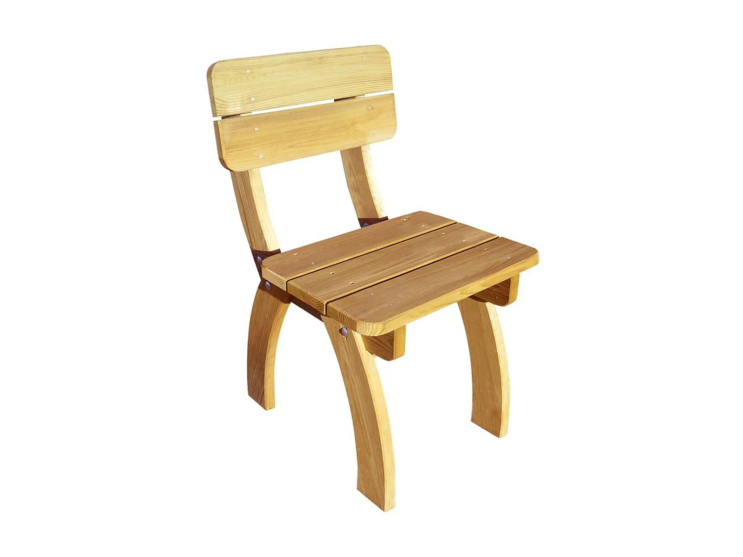 Chaises de jardin 2 pcs Pinède imprégnée SEF37446