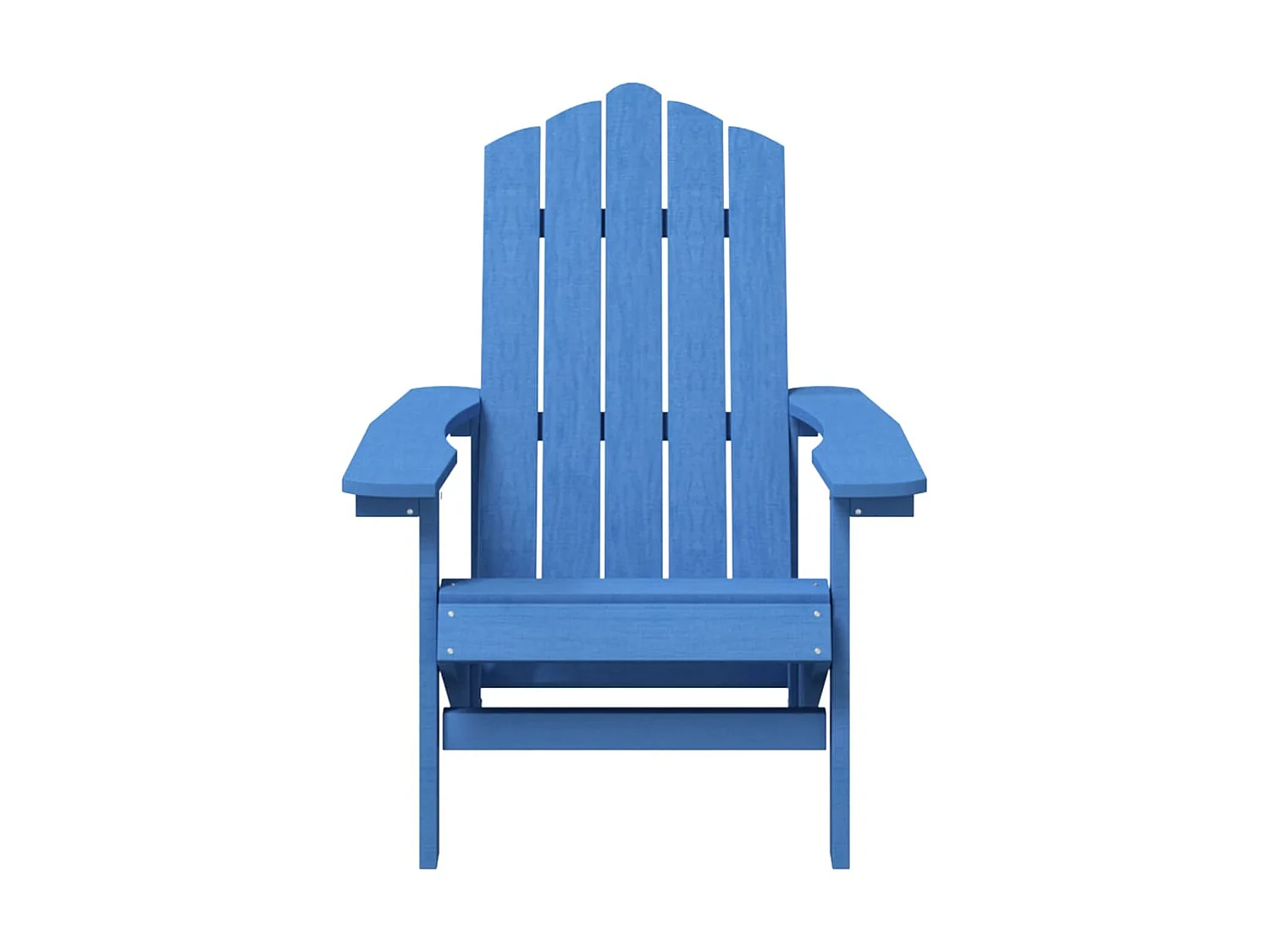 Chaises de jardin Adirondack 2 pcs PEHD Bleu aqua SEF41697