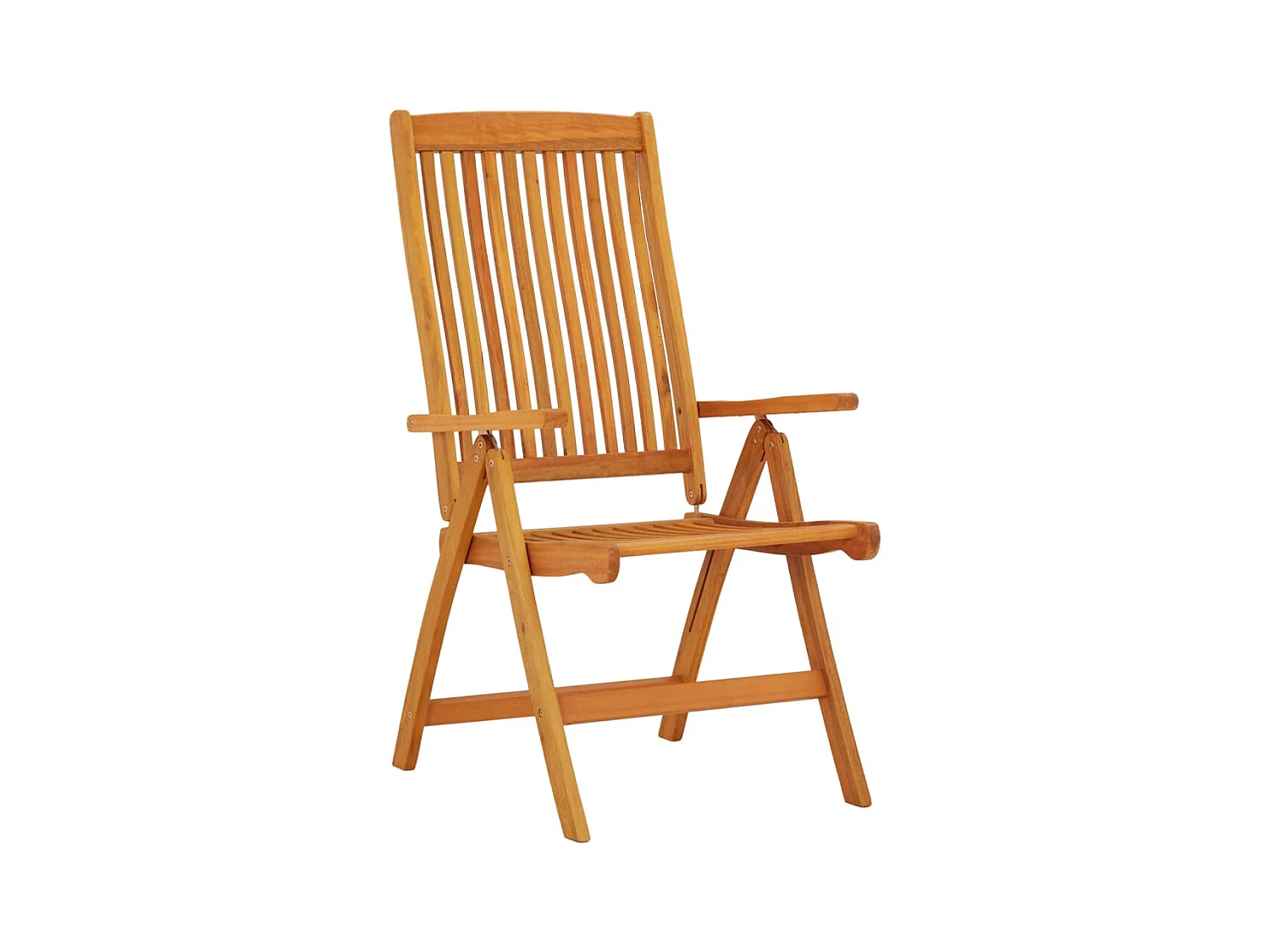 Klappbare Gartenstühle 2 Stk.| Outdoor-Stuhl Massivholz Eukalyptus -gkd45074