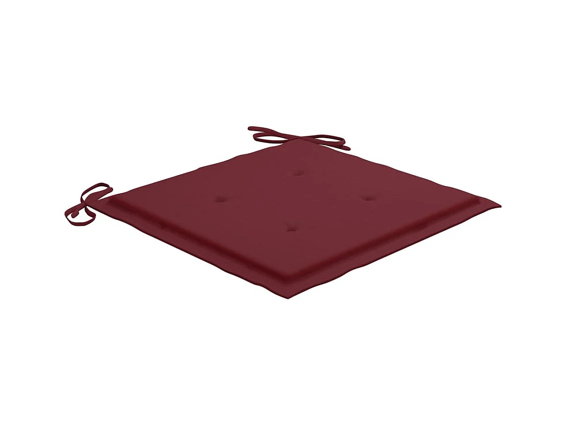 Sillas comedor de jardín y cojines 4 uds madera maciza acacia ES31653