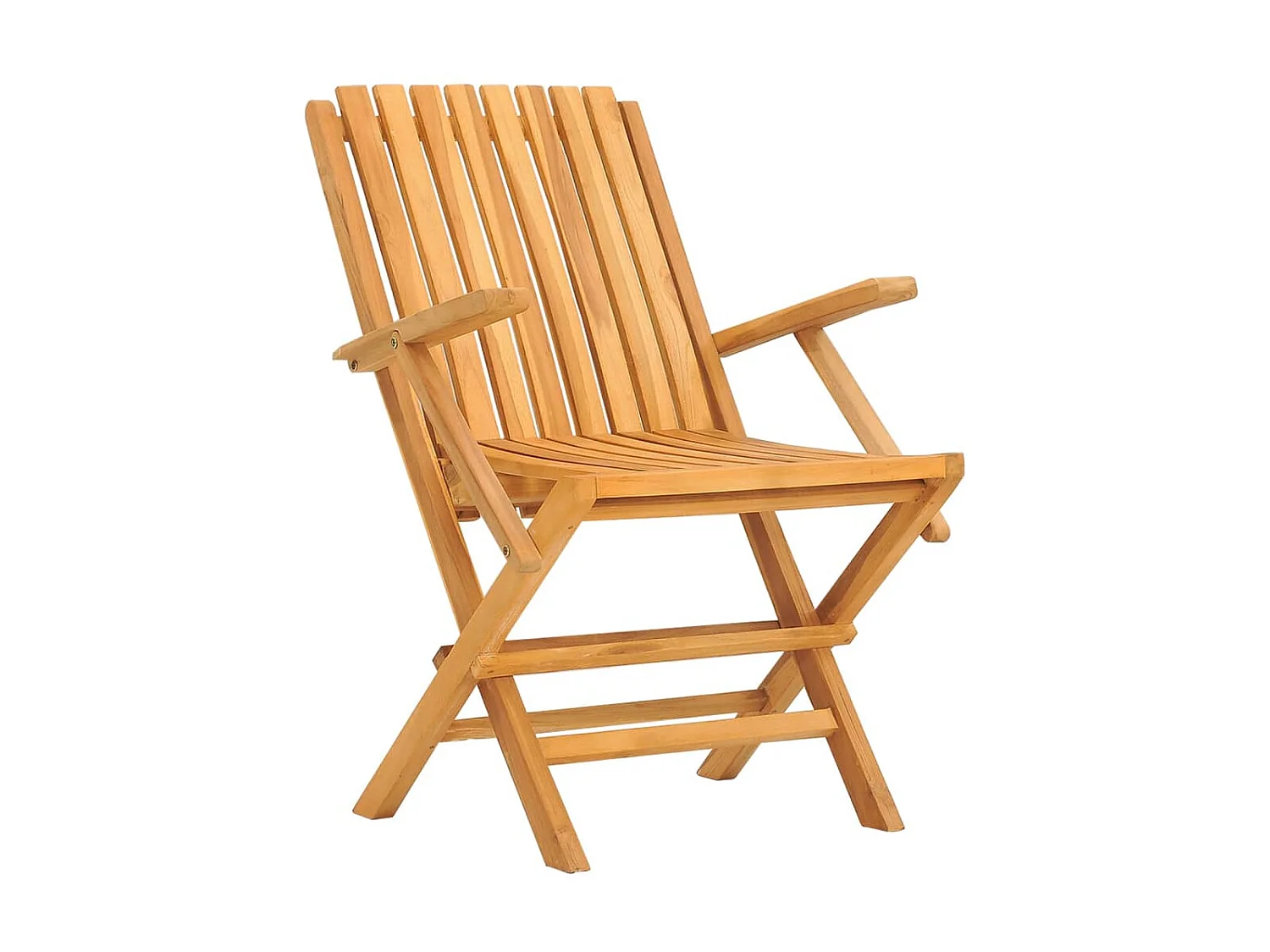 Tuinstoelen 4 st inklapbaar 61x67x90 cm massief teakhout NL35750