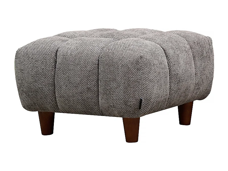Otomano para sofá "Matignon" - Design moderno e elegante - Cinza