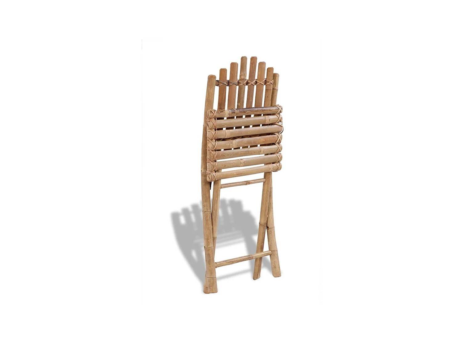 Chaises pliables d'extérieur Bambou 4 pcs SEF33335
