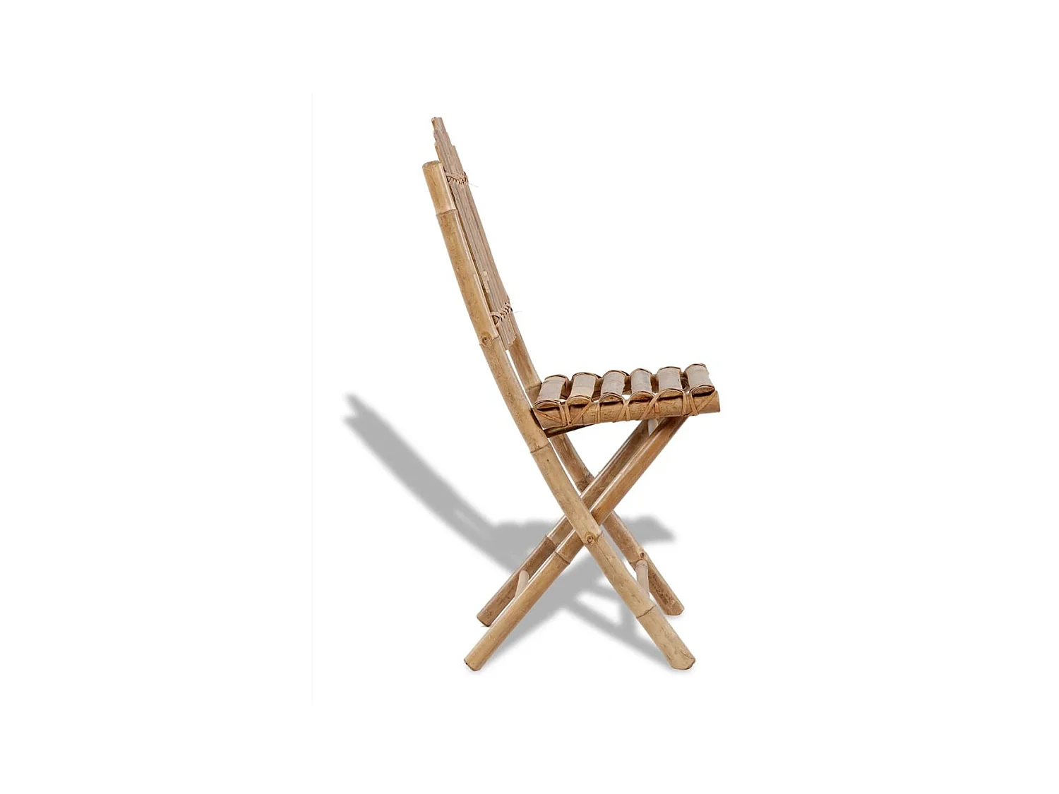 Chaises pliables d'extérieur Bambou 4 pcs SEF33335