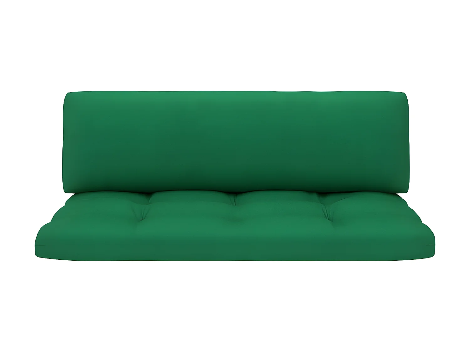 Canapé palette de jardin Gris Bois de pin imprégné PWRS39856