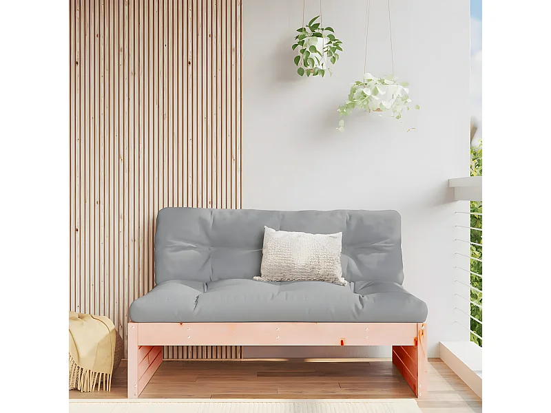 Sofá central madera maciza de abeto Douglas 120x80 cm KOW65701