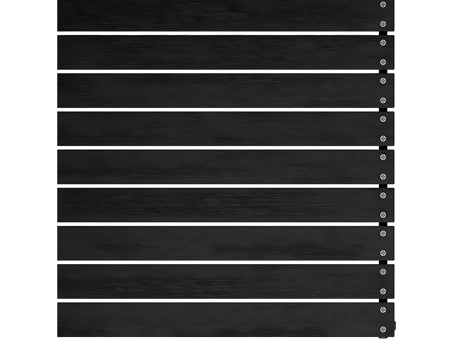 Canapé central de jardin de jardin coussins,  Banc de Jardin ou Terrasse  anthracite Bois de pin massif PWRS76128