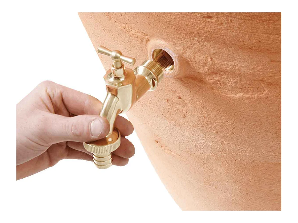 Récupérateur d'eau de pluie Amphore Antik mural 260L - Garantia