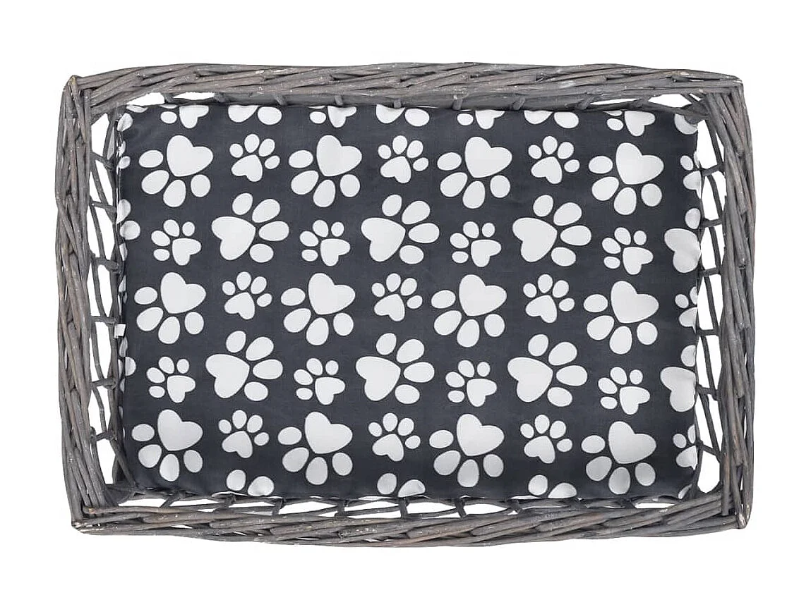 Ninho/casa/arranhador quadrado com almofadão salgueiro PT715456