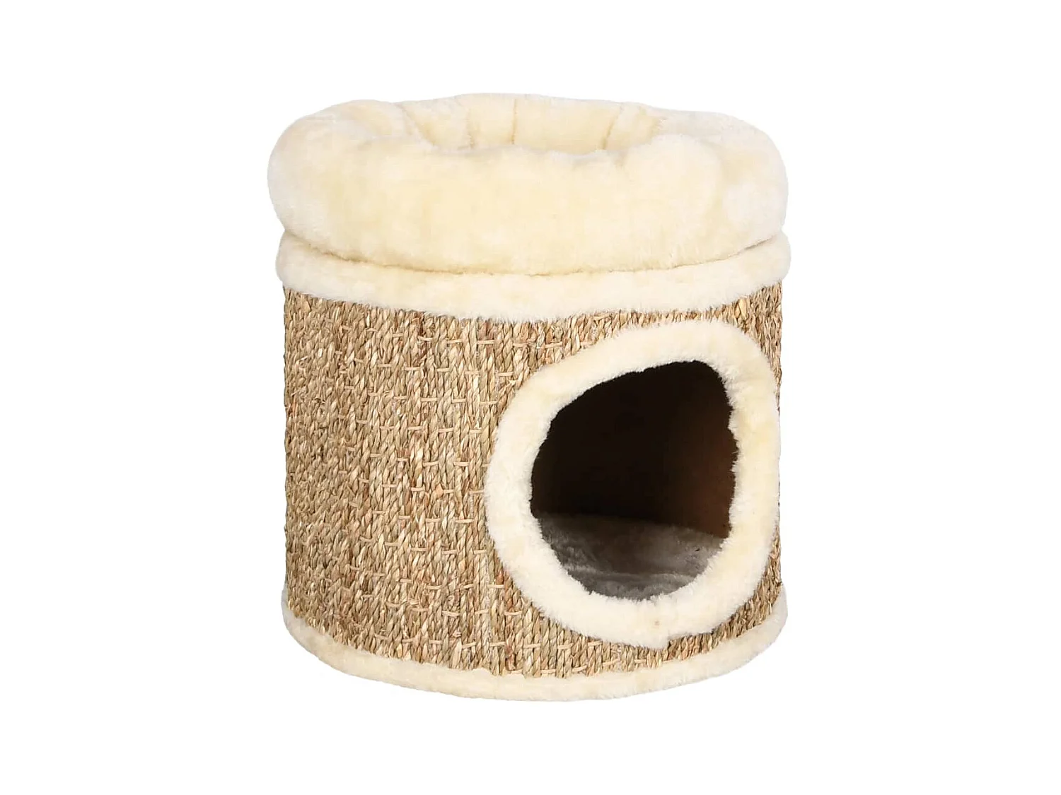 Arbre à chat avec coussin de luxe 33 cm Herbiers marins OFR21680 BonneVie Meuble