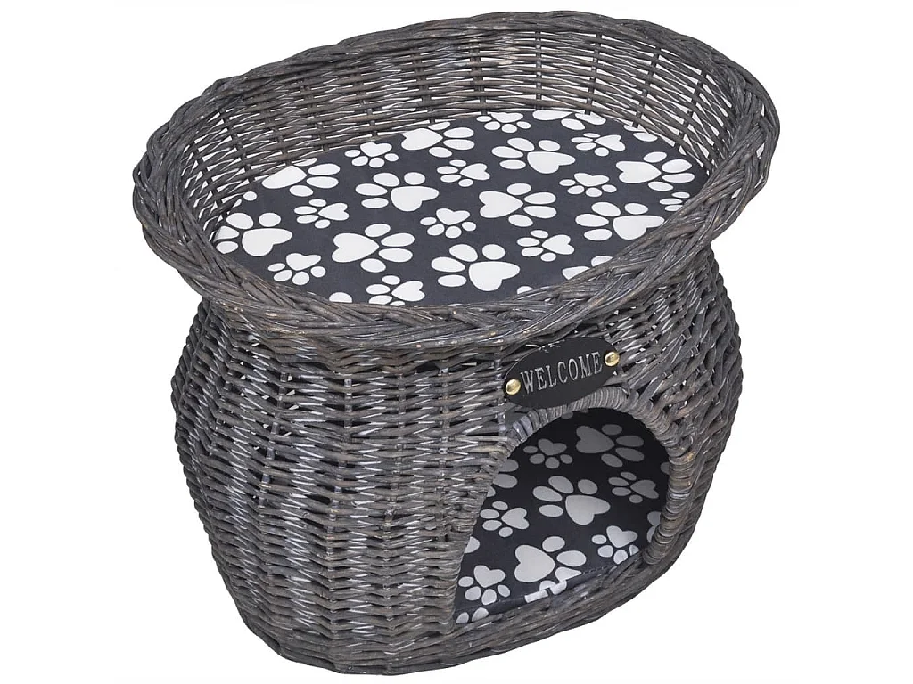 Arbre à chat à chat avec coussin Saule OFR74240 BonneVie Meuble