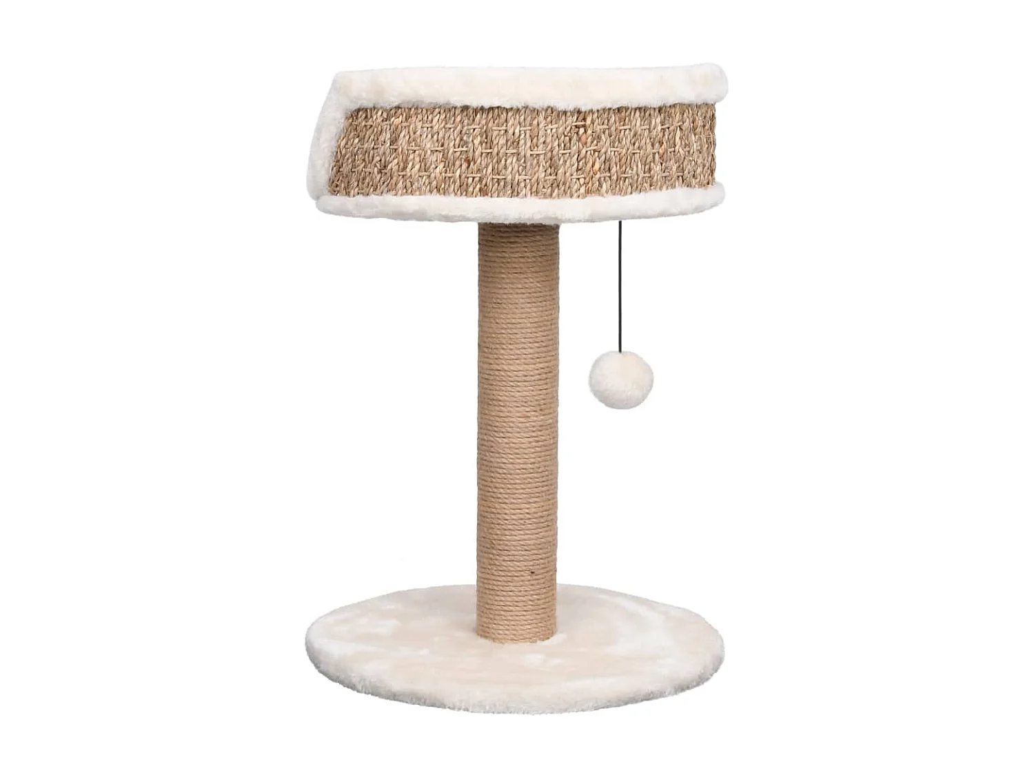 Arbre à chat avec griffoirs 49 cm Herbiers marins OFR14550 BonneVie Meuble