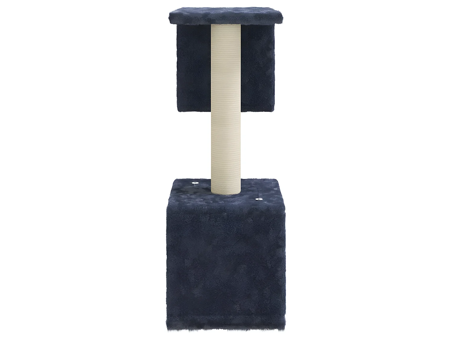 Arbre à chat avec griffoirs en sisal Gris foncé 60 cm OFR85891 BonneVie Meuble