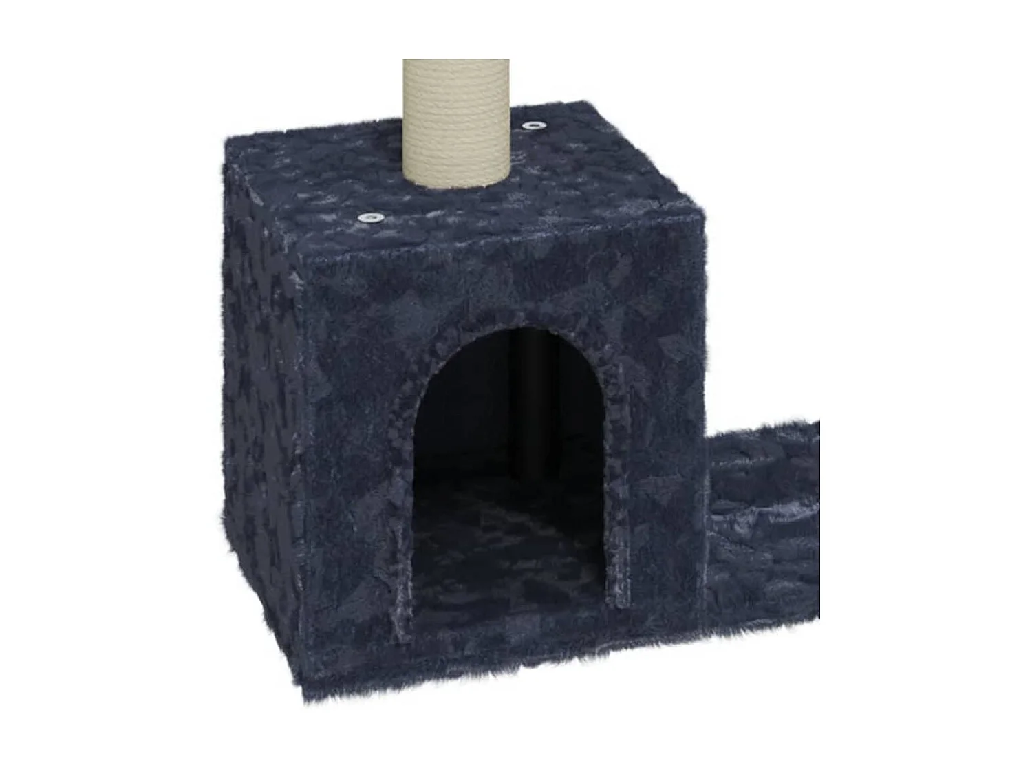 Arbre à chat avec griffoirs en sisal Gris foncé 60 cm OFR85891 BonneVie Meuble