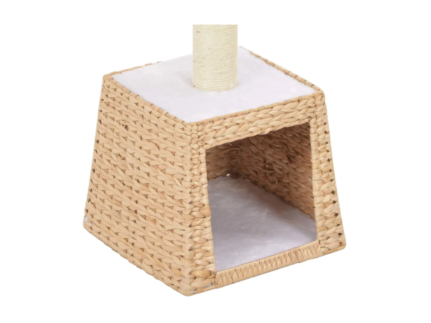 Árvore para gatos c/ postes arranhadores em erva marinha PT164160