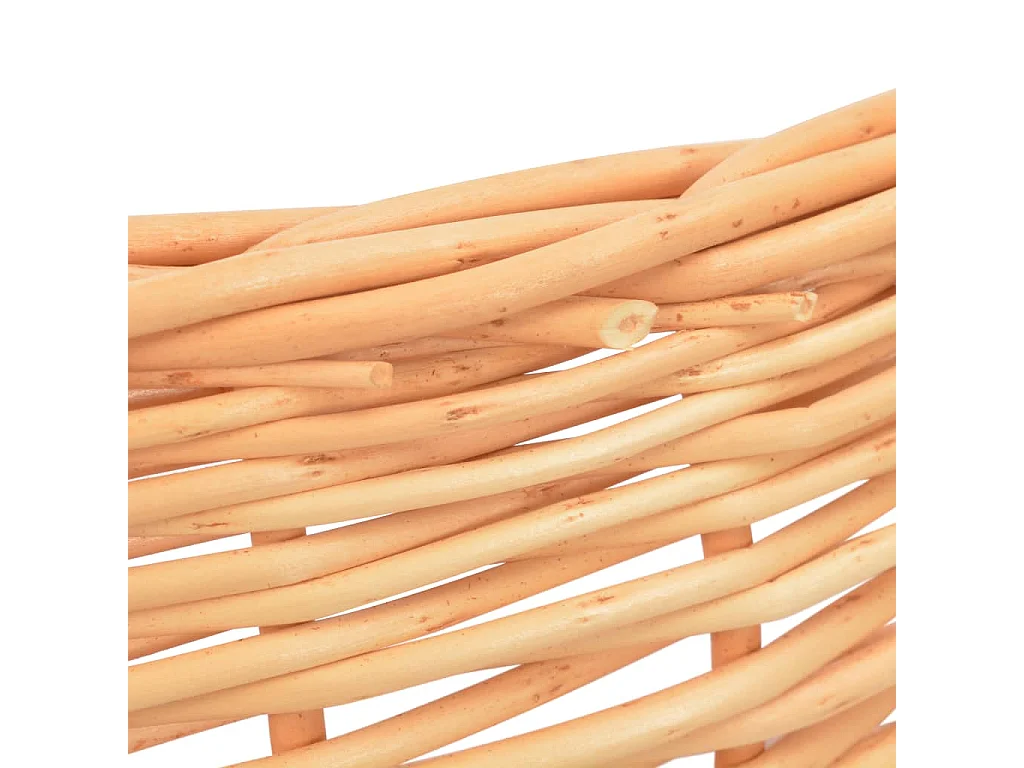 Rascador para gatos con poste de sisal madera natural de sauce ES285790