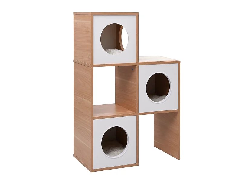 Arbre à chat avec tapis à gratteren sisal 100 cm -ASAF76786 BonneVie Meuble