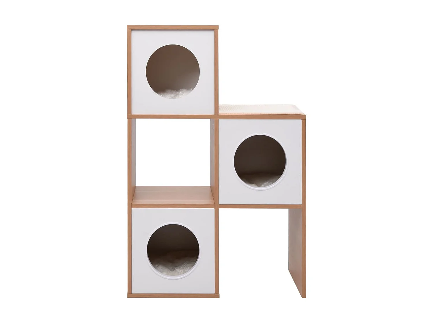 Arbre à chat avec tapis à gratteren sisal 100 cm -ASAF76786 BonneVie Meuble