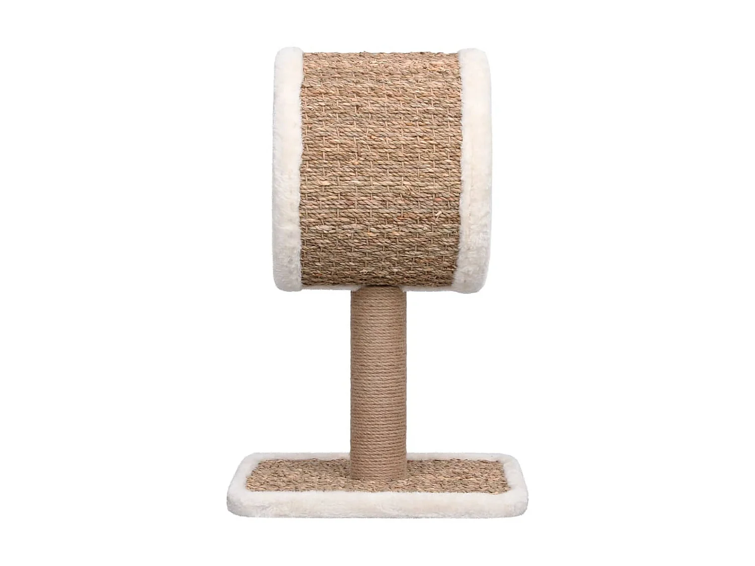 Arbre à chat et tunnel supérieur et jouet 56 cm Herbiers marins OFR90986 BonneVie Meuble