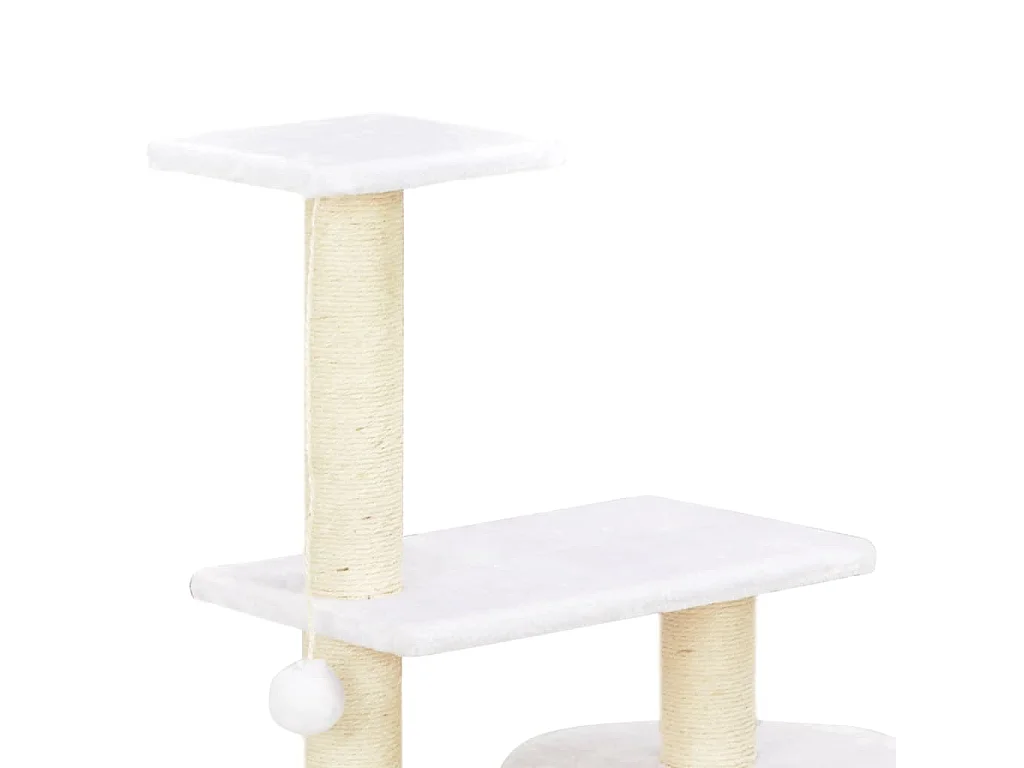 Arbre à chat avec griffoirs en sisal Herbiers marins OFR54610 BonneVie Meuble