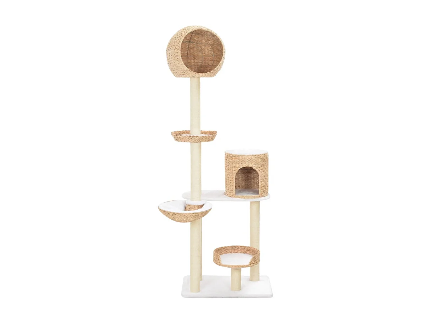 Arbre à chat avec griffoirs en sisal Herbiers marins OFR65242 BonneVie Meuble