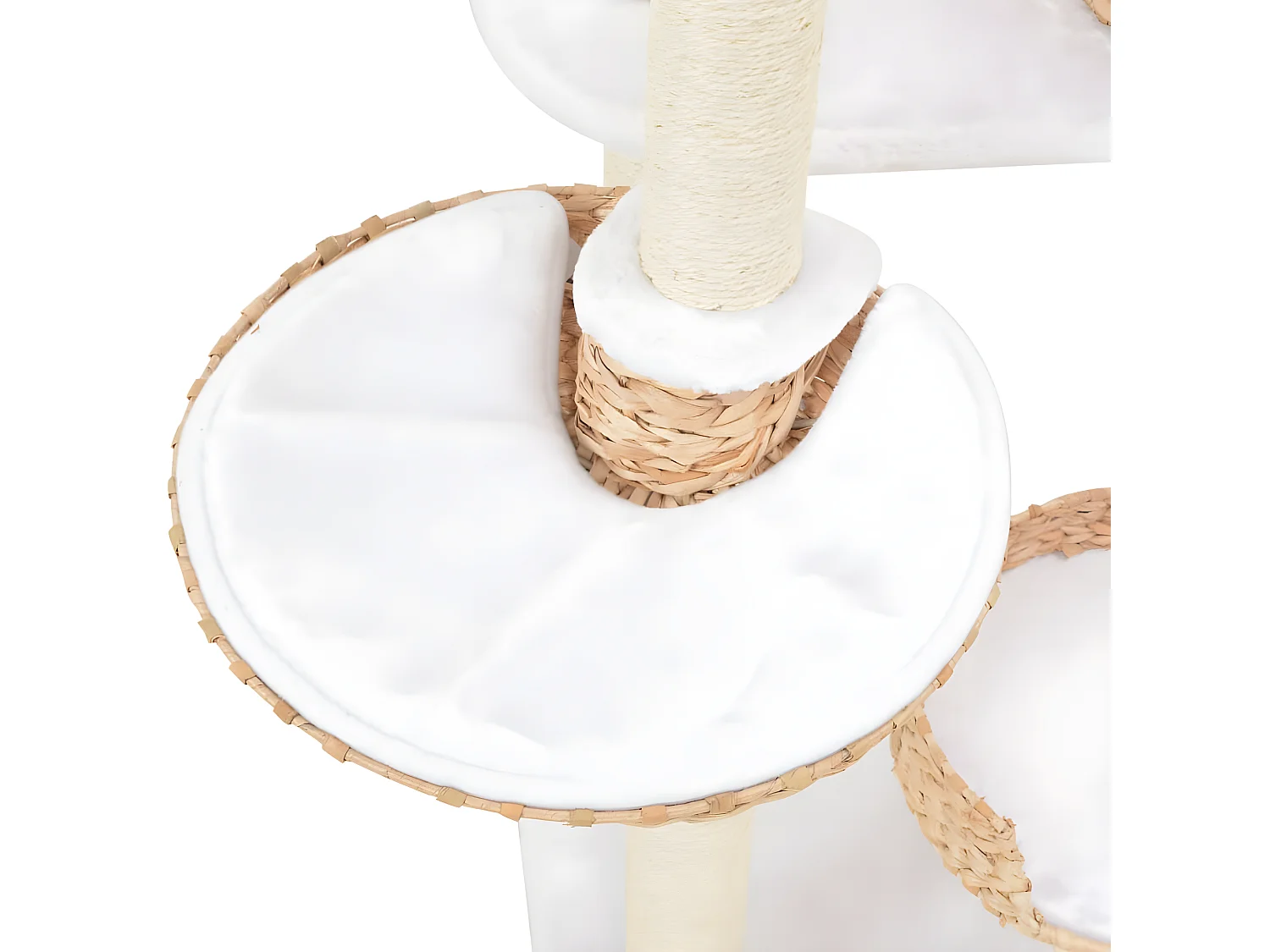 Arbre à chat avec griffoirs en sisal Herbiers marins OFR65242 BonneVie Meuble