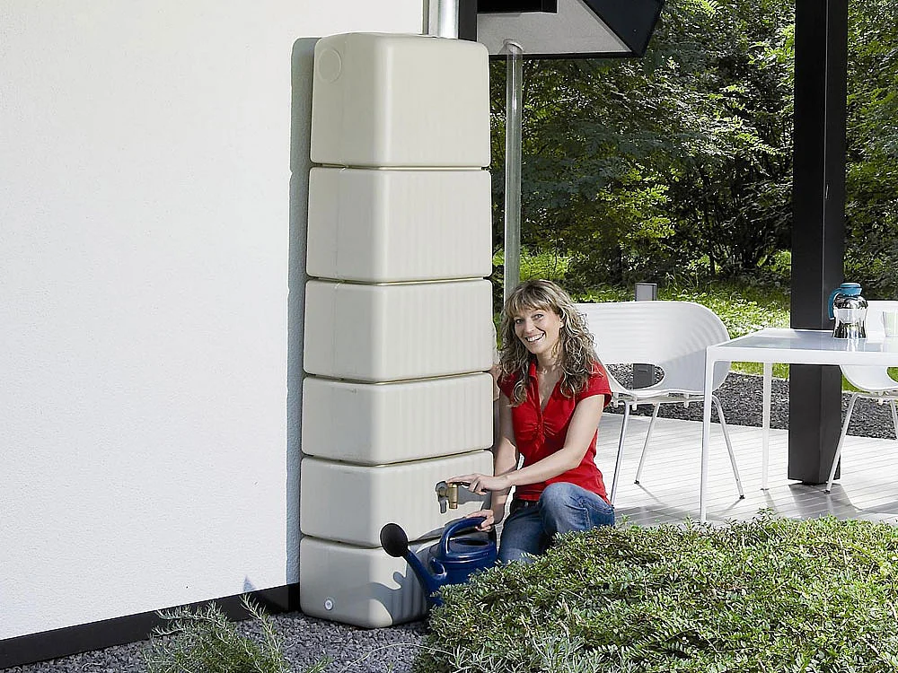 Kit cuve murale "Slim" - 300 L - Sable