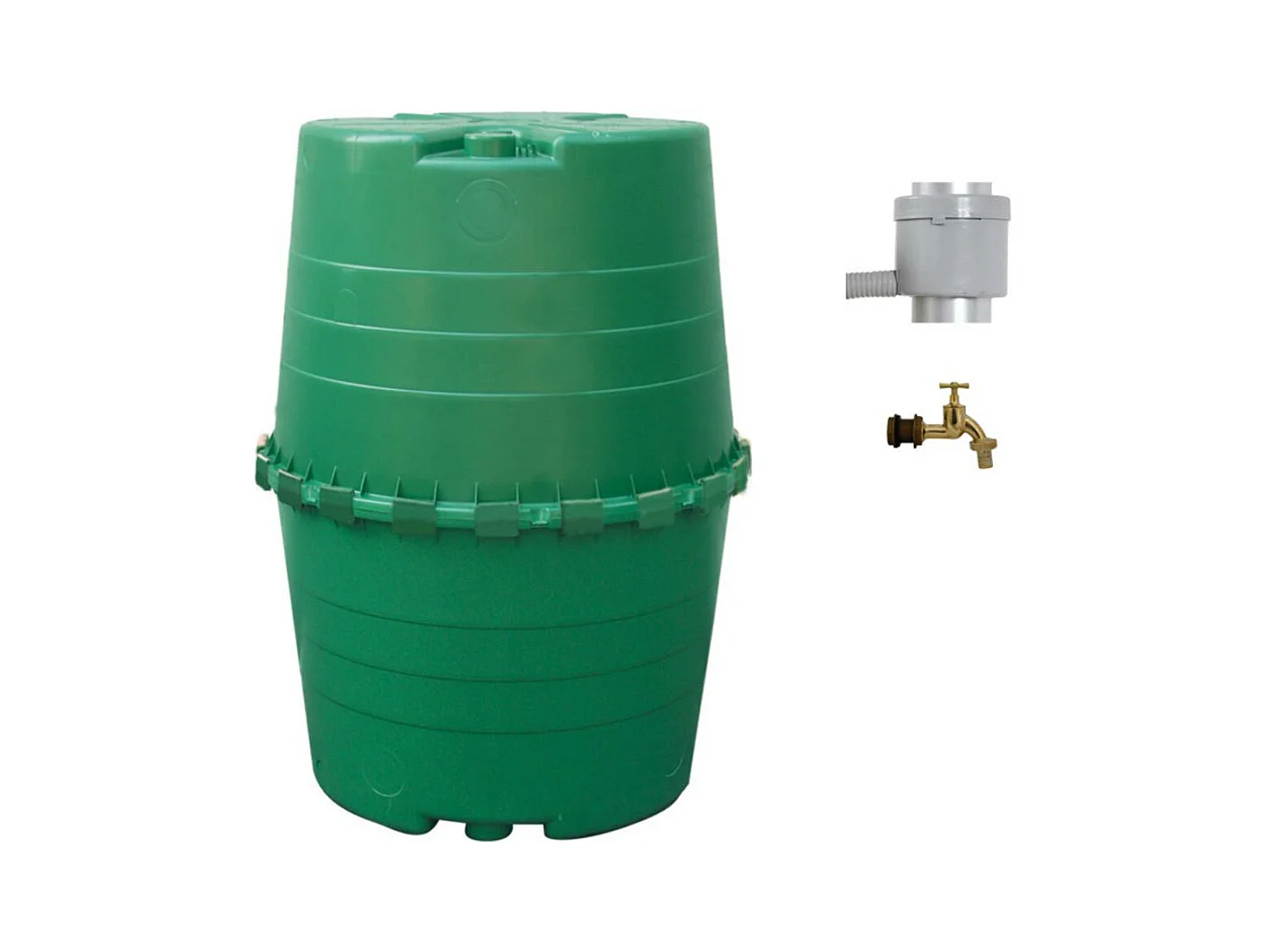 Récupérateur d'eau de pluie TOP TANK 1300 L - Vert - Garantia