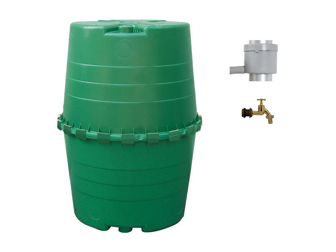 Récupérateur d'eau de pluie TOP TANK 1300 L - Vert - Garantia