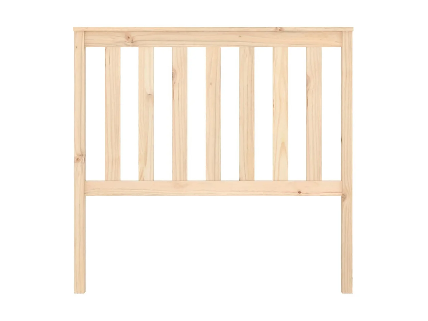 Testiera | Testata del letto per Letto 106x6x101 cm in Legno Massello di Pino