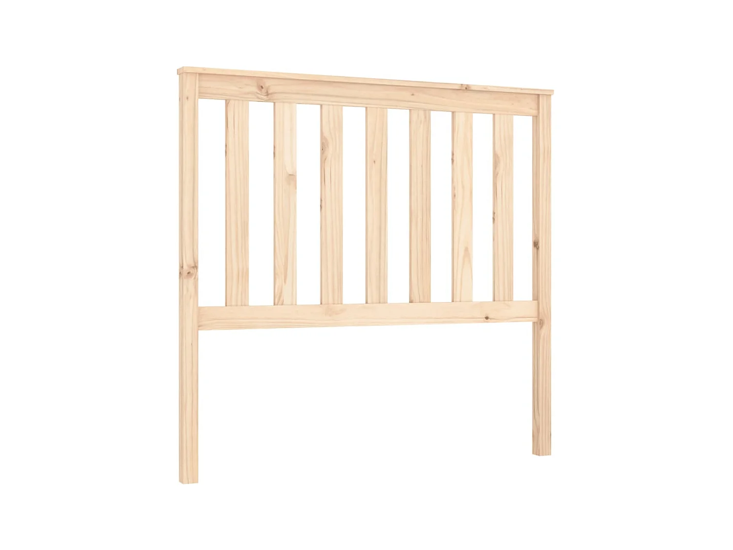 Tête de lit 106x6x101 cm Bois massif de pin POI83972 BonneVie Meuble